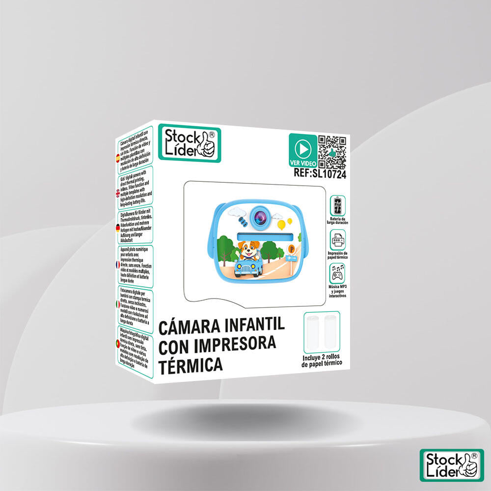 Cámara infantil con impresora térmica