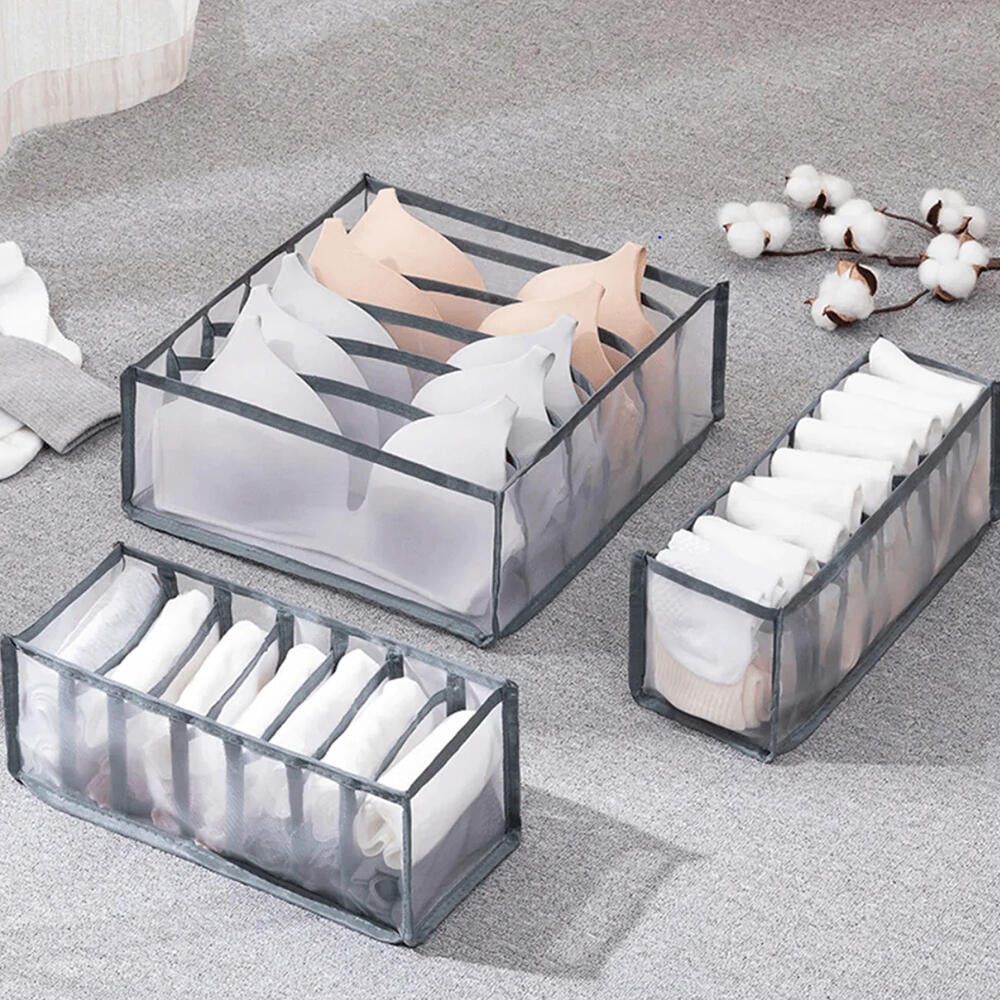 Organizadores para ropa interior para cómoda 6 Unidades