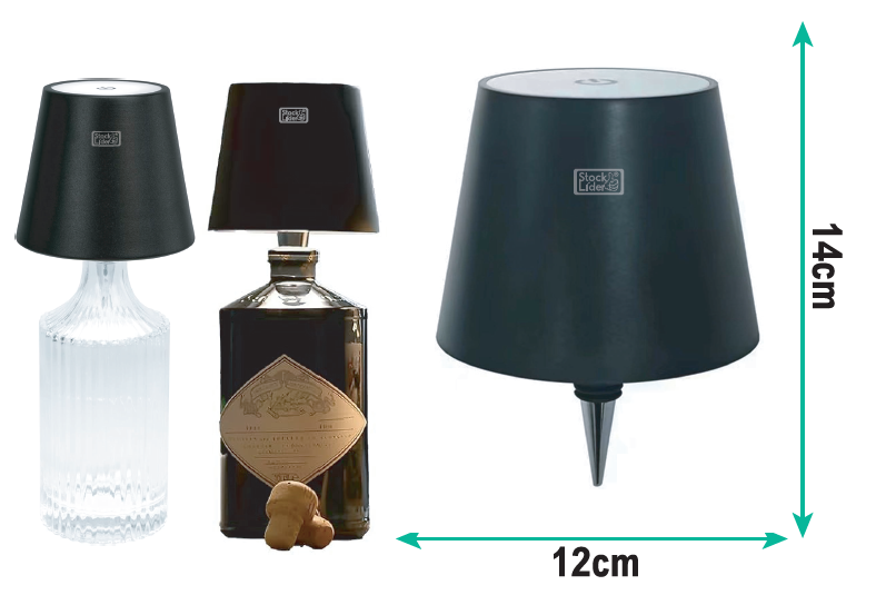 Lámpara para botellas